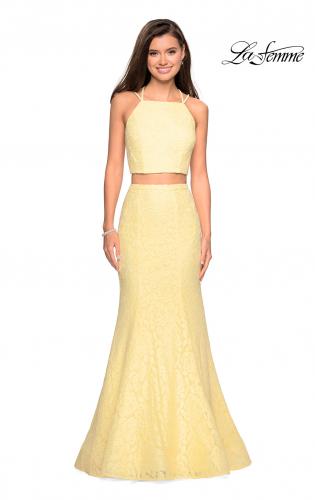 Pale Yellow Prom Dresses